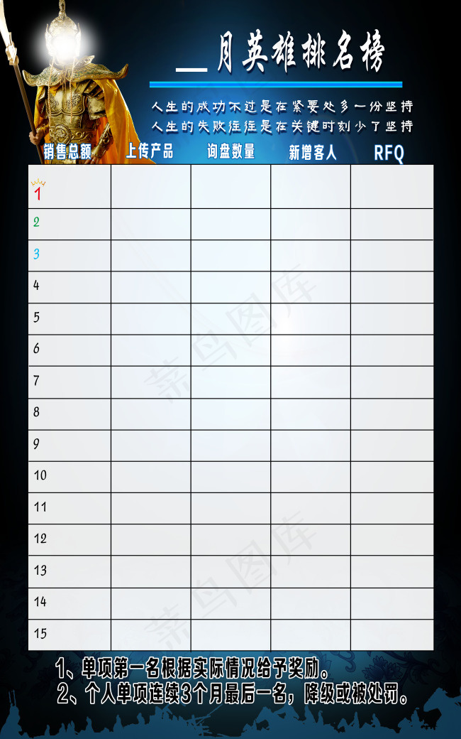 英雄排名榜(8858X14173(DPI:150))psd模版下载