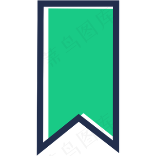 横幅 线 带 形状