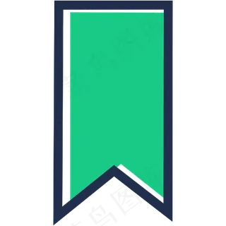 横幅 线 带 形状