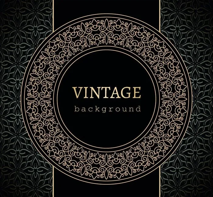 欧式花纹背景图片eps,ai矢量模版下载