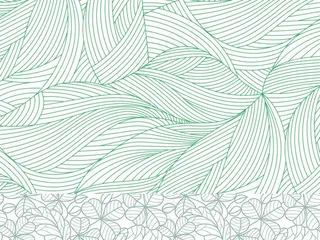 森系绿色植物叶子纹理背景素材