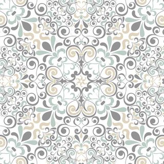 矢量古典传统民族风布艺花纹背景