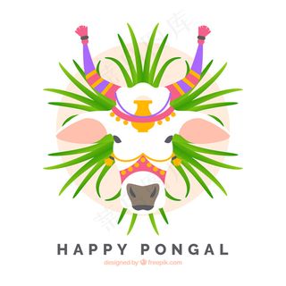 绿色背景矢量图