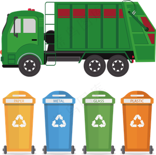 分类可回收垃圾桶