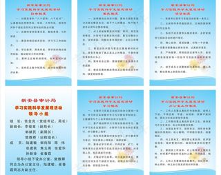 新安县审计局自查制度图片