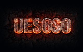 火焰文字多图层神级复合字体效果