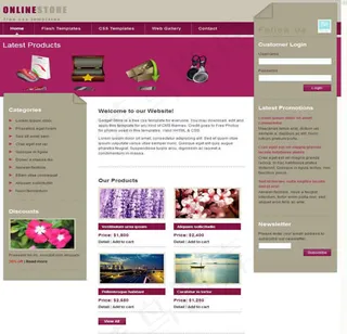 国外旅游网站模版