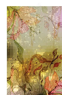 春天鲜花矢量素材