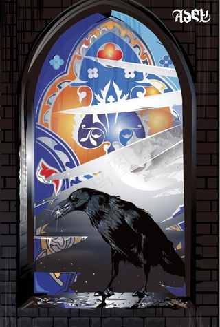 乌鸦和潮流元素矢量素材