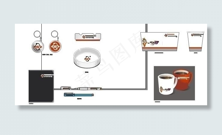 办公用品图片cdr矢量模版下载