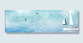 蓝天白云设计素材