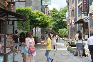 岭南印象园街景图片