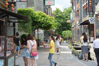 岭南印象园街景图片