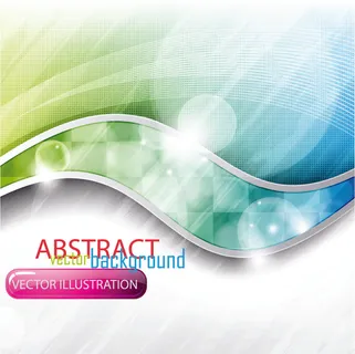 淡彩光晕背景矢量素材 淡彩光晕背景矢量素材