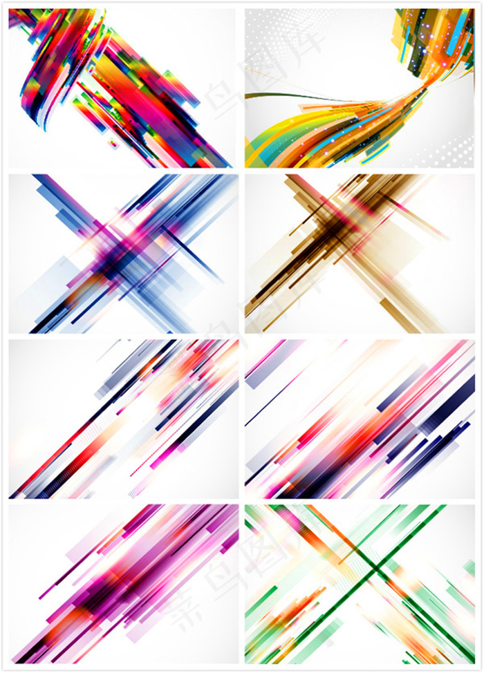 科技线条时尚背景