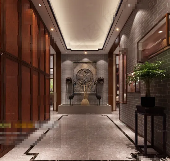 家装效果图(308X400(DPI:72))psd模版下载