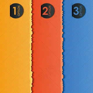 矢量简约数字网页设计素材