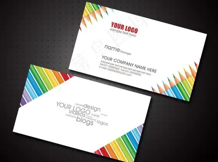 名片 时尚名片设计模板图片
