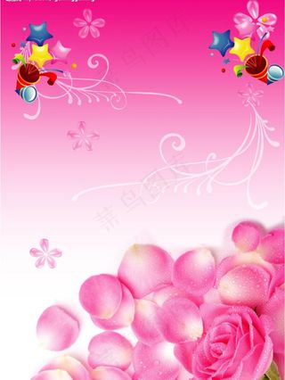 玫瑰花背景图片