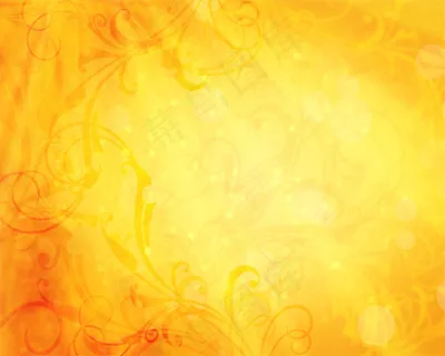 橙色花纹背景视频素材