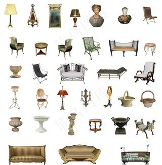 欧式室内家具图片