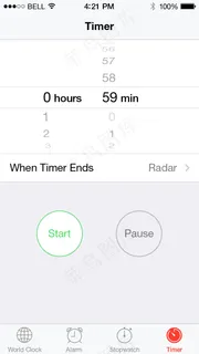 ios7默认app界面合集设计