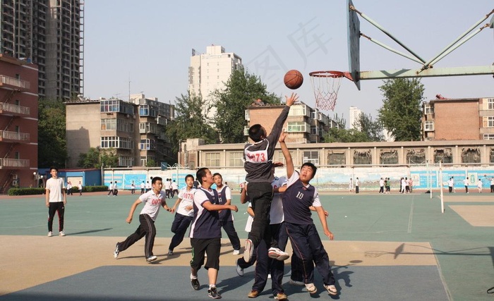 篮球赛图片