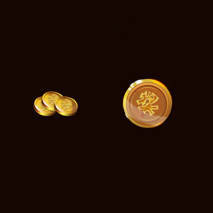 金币psd模版下载
