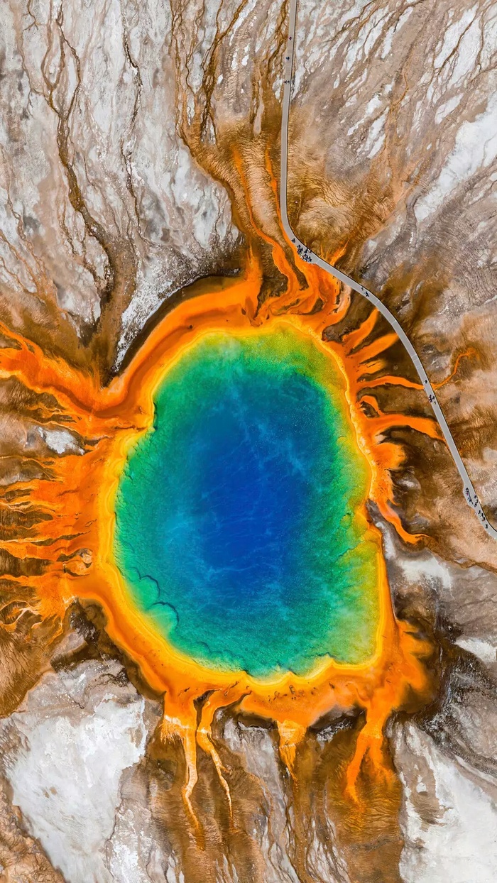 火山口高清摄影图片