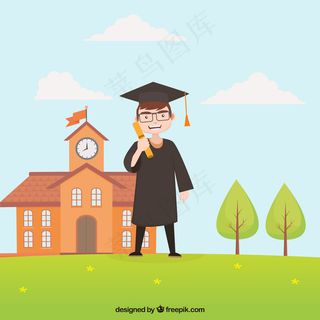 绿色背景矢量图