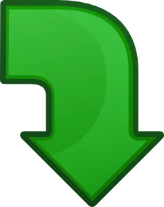 箭去下一个剪贴画