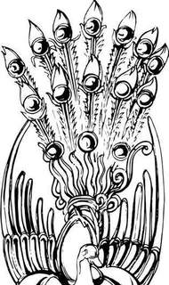 清代（下）版画 装饰画 中华图案五千年 矢量 AI格式_0447
