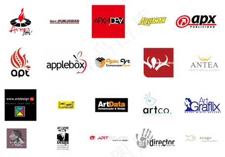 全球广告设计公司LOGO矢量图6