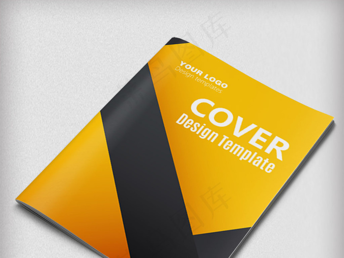 时尚大气简洁画册宣传封面设计