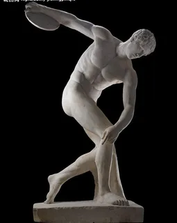 古希腊米隆掷铁饼者图片