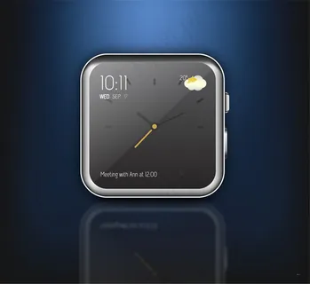 精致智能手表图标矢量素材