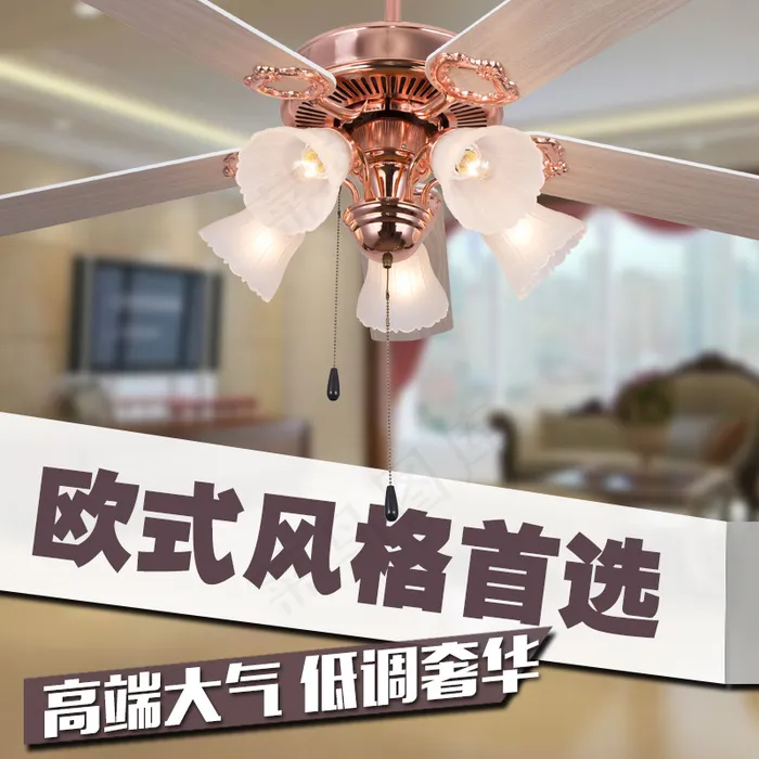 风扇灯主图