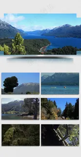 实拍阿根廷自然风光美景视频素材