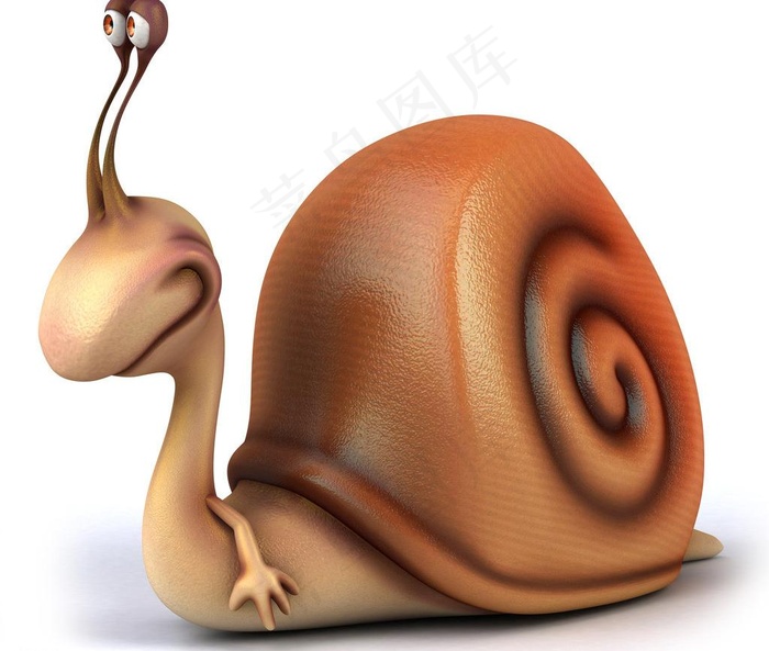 3d蜗牛图片