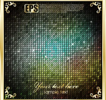 梦幻光影马赛克图片