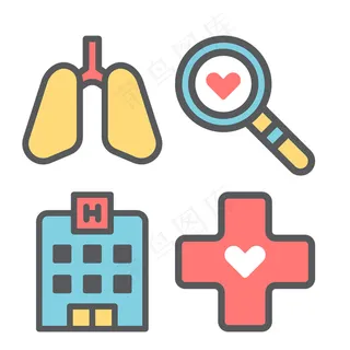 医院icon图标