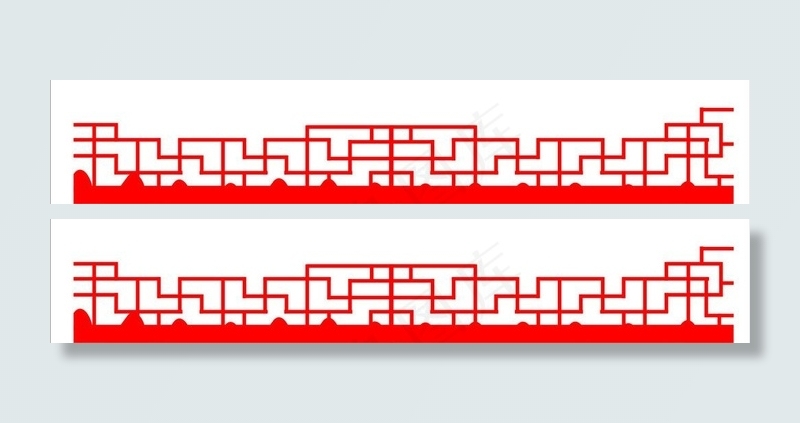 春节古典窗格图片