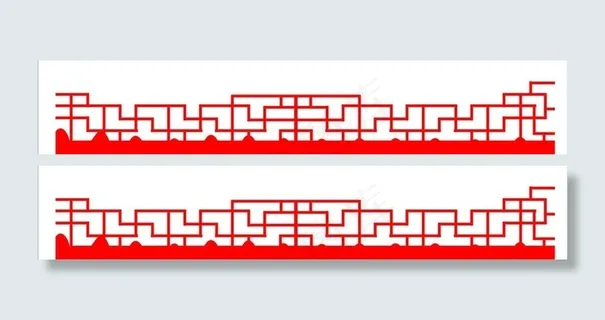 春节古典窗格图片