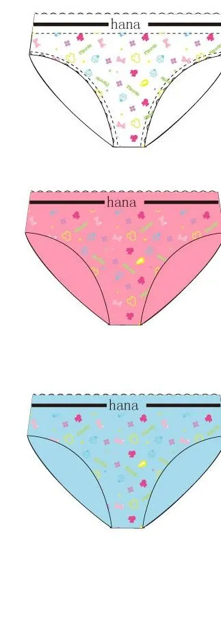 女士内裤图片ai矢量模版下载