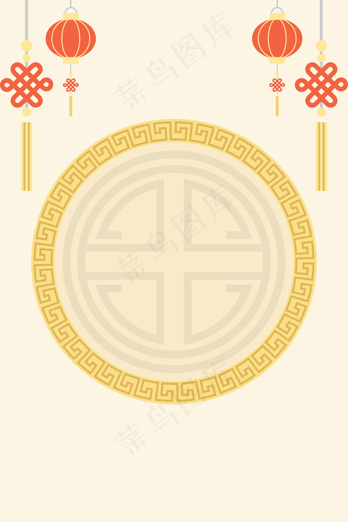 2018狗年新年背景素材