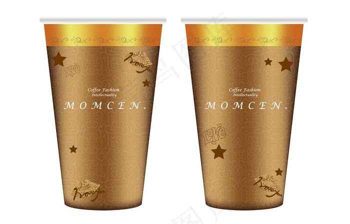 咖啡纸杯图片