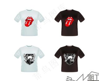 潮流t恤图片