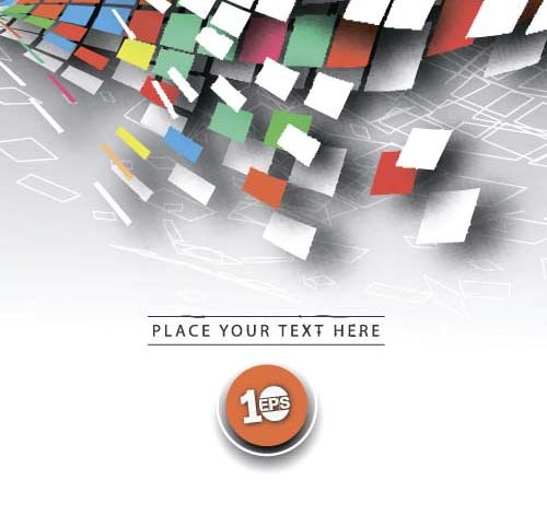 时尚几何背景矢量素材