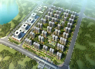 楼盘设计规划效果图图片