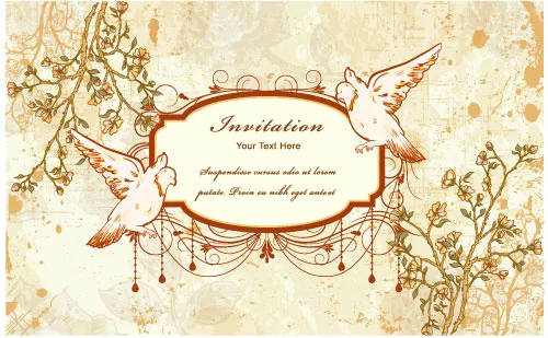 欧式复古宗教图案03—矢量素材